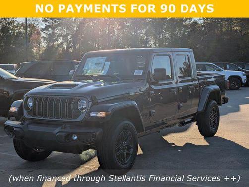 Granite Crystal Metallic Clearcoat 2025 Jeep Gladiator Sport S