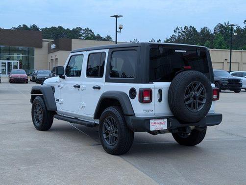 Bright White Clearcoat 2024 Jeep Wrangler Sport S