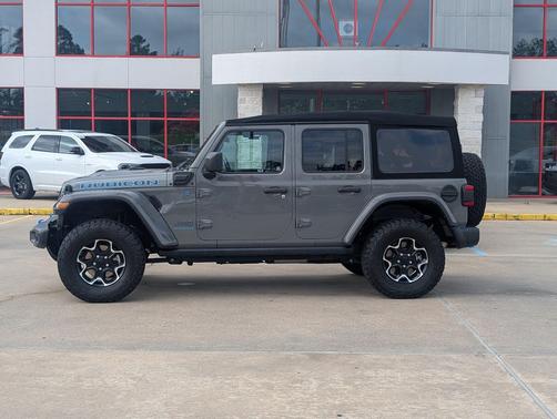 Sting-Gray Clearcoat 2023 Jeep Wrangler 4xe Rubicon