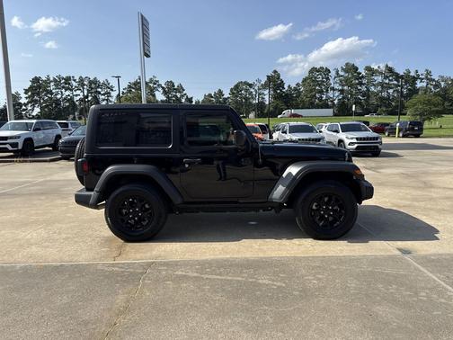 Black Clearcoat 2023 Jeep Wrangler Sport