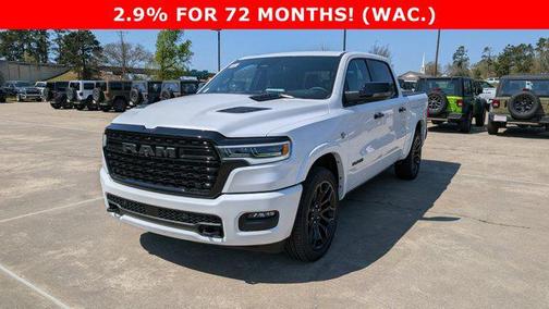 Ivory White Tri-Coat Pearlcoat 2026 RAM 1500 Limited