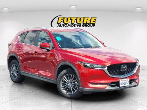 Soul Red Crystal Metallic 2021 Mazda CX-5 Touring