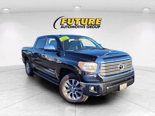 Midnight Black Metallic 2017 Toyota Tundra Limited