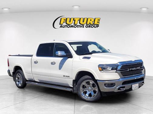 Ivory White 2019 RAM 1500 Laramie