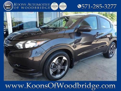 Modern Steel Metallic 2018 Honda HR-V EX-L w/Navigation