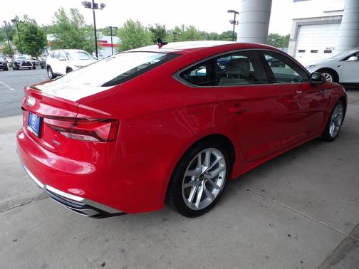 White 2024 Audi A5 Sportback 45 S Line Premium Plus