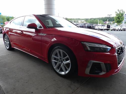 White 2024 Audi A5 Sportback 45 S Line Premium Plus