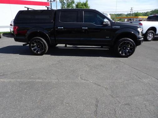 White Platinum Metallic Tri-Coat 2016 Ford F-150 Limited