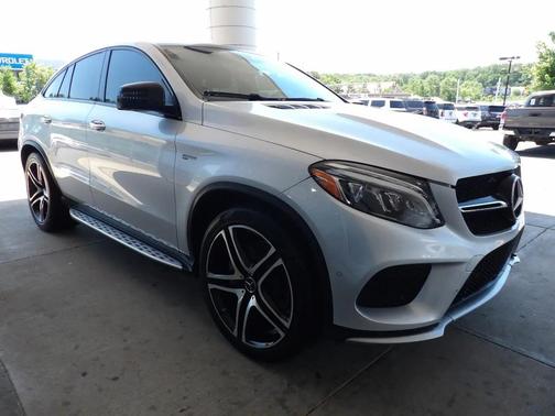 Silver 2017 Mercedes-Benz AMG GLE 43 Coupe 4MATIC