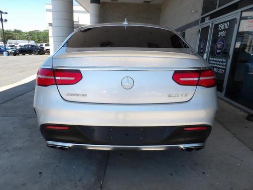 Silver 2017 Mercedes-Benz AMG GLE 43 Coupe 4MATIC