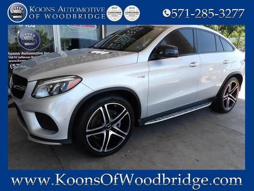 Silver 2017 Mercedes-Benz AMG GLE 43 Coupe 4MATIC