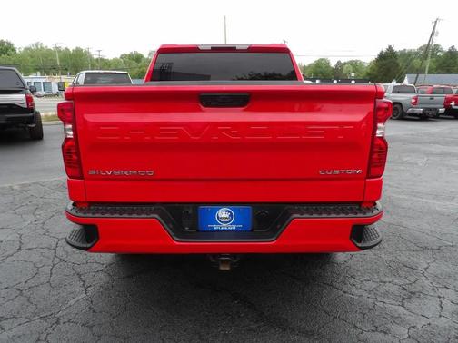 Red Hot 2024 Chevrolet Silverado 1500 Custom