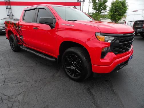 Red Hot 2024 Chevrolet Silverado 1500 Custom