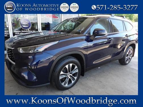 Blueprint 2022 Toyota Highlander XLE