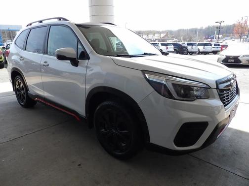 Crystal White Pearl 2021 Subaru Forester Sport