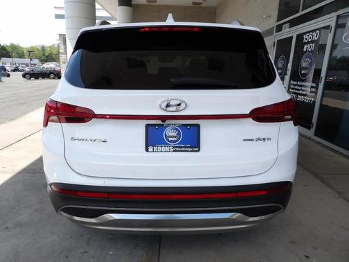 Serenity White Pearl 2023 Hyundai Santa Fe Plug-In Hybrid Limited