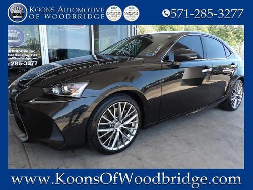 Black 2017 Lexus IS 200t Base