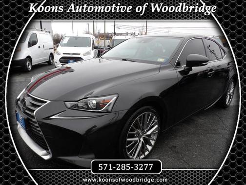 Black 2017 Lexus IS 200t Base