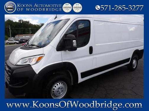 Bright White Clearcoat 2025 RAM ProMaster 3500 High Roof
