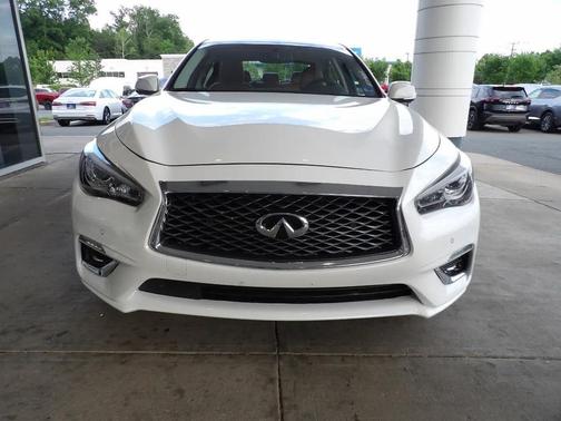 Majestic White 2023 INFINITI Q50 3.0t LUXE