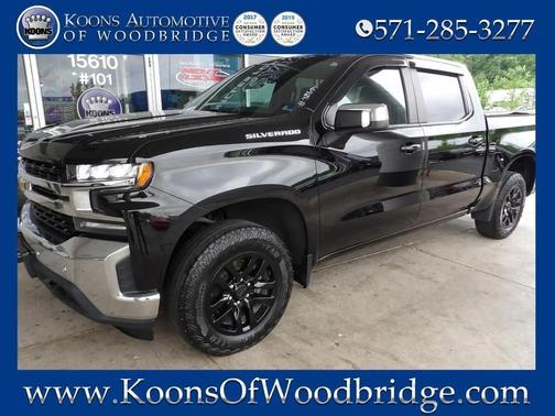 Black 2020 Chevrolet Silverado 1500 LT