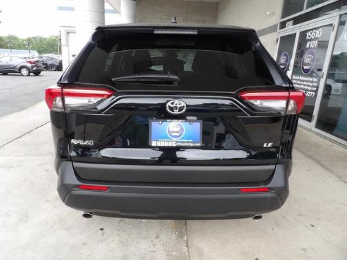 Midnight Black Metallic 2025 Toyota RAV4 LE