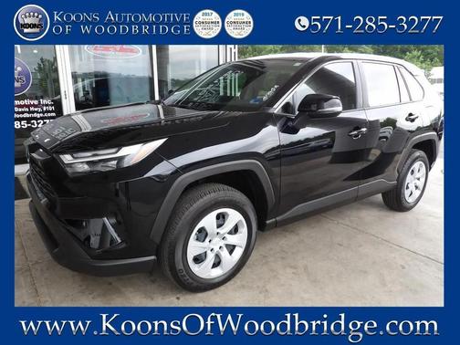 Midnight Black Metallic 2025 Toyota RAV4 LE