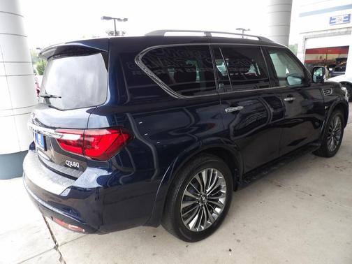 Hermosa Blue 2018 INFINITI QX80 Base
