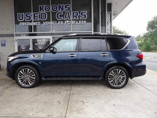 Hermosa Blue 2018 INFINITI QX80 Base