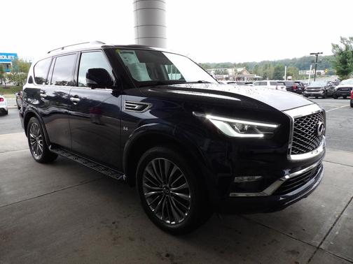 Hermosa Blue 2018 INFINITI QX80 Base