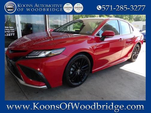 Red 2023 Toyota Camry XSE