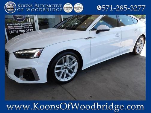 Progressive Red Metallic 2024 Audi A5 Sportback 45 S Line Premium Plus