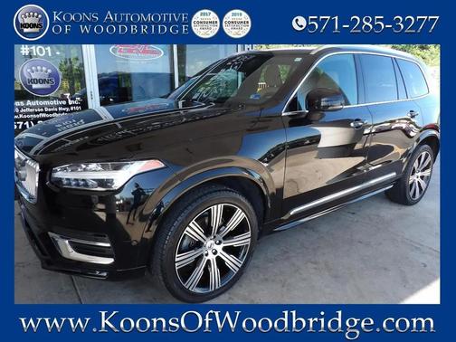 Onyx Black Metallic 2021 Volvo XC90 T6 Inscription