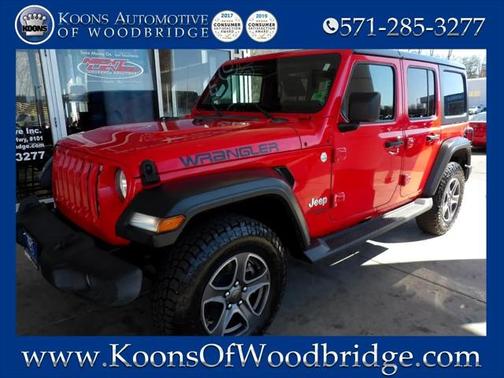 2018 Jeep Wrangler Unlimited Sport