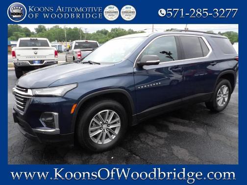 Northsky Blue Metallic 2023 Chevrolet Traverse LT Cloth