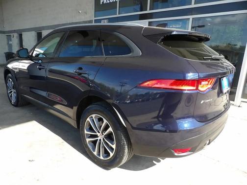 Blue 2018 Jaguar F-PACE 35t Premium