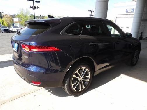 Blue 2018 Jaguar F-PACE 35t Premium