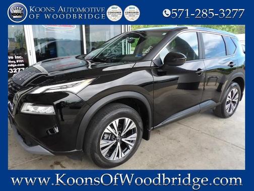 Super Black 2023 Nissan Rogue SV