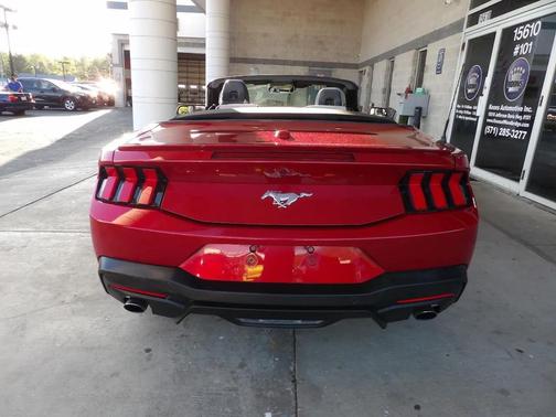 Red 2024 Ford Mustang EcoBoost