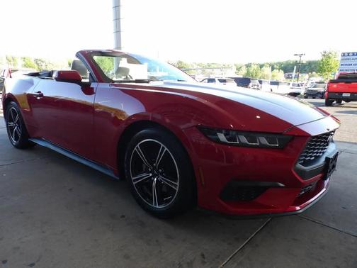 Red 2024 Ford Mustang EcoBoost