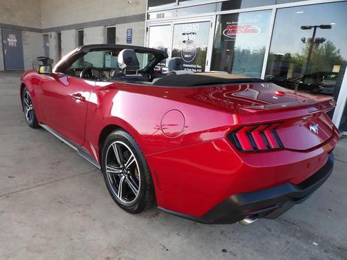 Red 2024 Ford Mustang EcoBoost
