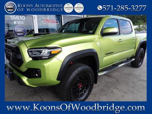 Green 2022 Toyota Tacoma SR