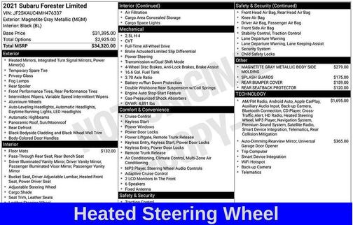 2021 Subaru Forester Limited