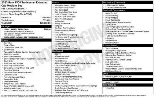 2023 RAM 1500 Tradesman