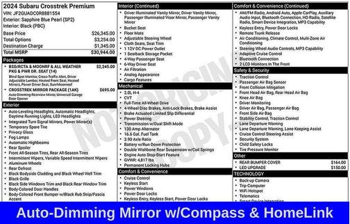 2024 Subaru Crosstrek Premium