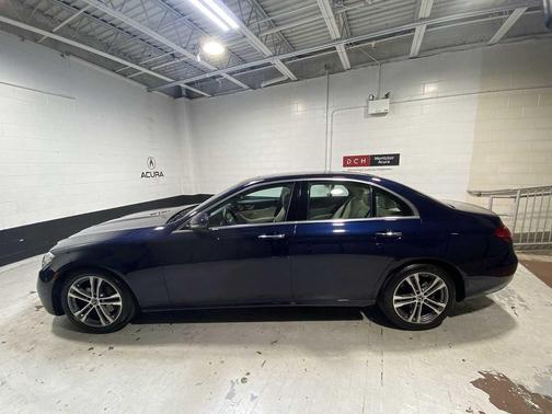 Lunar Blue Metallic 2021 Mercedes-Benz E-Class E 350 4MATIC