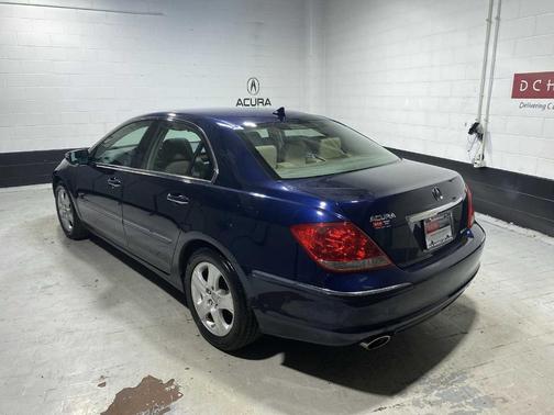 Blue 2008 Acura RL 3.5