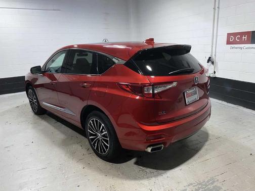 Performance Red Pearl 2025 Acura RDX Advance Package