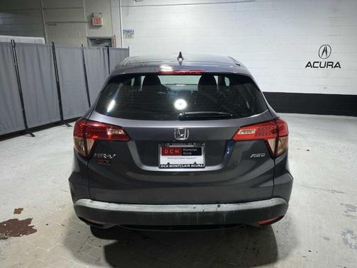 Gray 2018 Honda HR-V EX