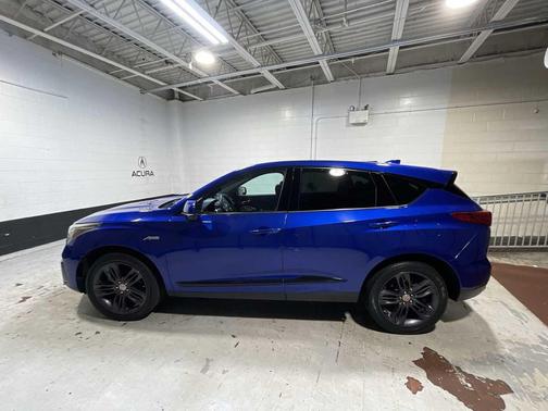 Apex Blue Pearl 2021 Acura RDX A-Spec